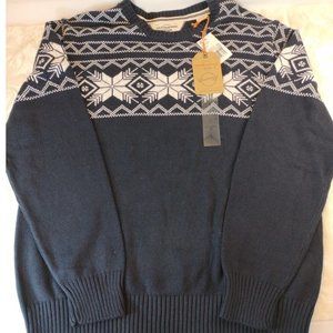 Weatherproof Vintage Men's Sweater Navy Size L